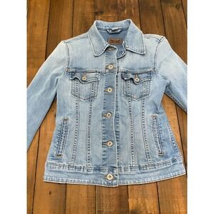 Levi's Women's Classic Trucker Denim Jacket Size S Light Wash Blue 70240-0045